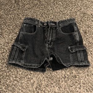 SHEIN Women Black Jean shorts